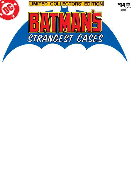 LIMITED COLLECTORS EDITION #59 BATMANS STRANGEST CASES - SKETCH COVER