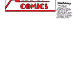 ACTION COMICS #242 FACSIMILE EDITION CVR B BLANK CARD STOCK VAR