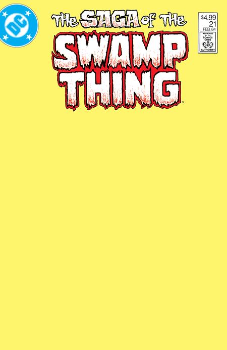 SAGA OF THE SWAMP THING #21 FACSIMILE EDITION