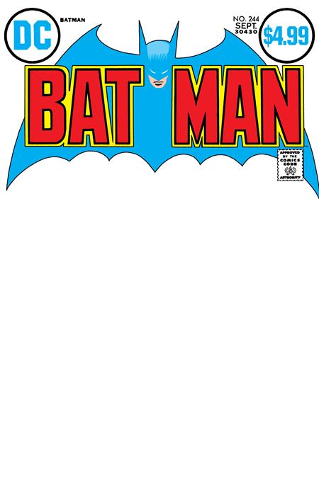 BATMAN #244 FACSIMILE EDITION