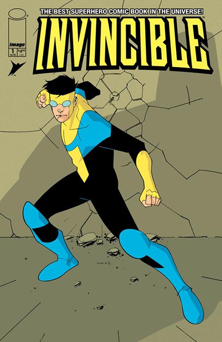 DF Invincible #1 Foil Edition Reprint CGC Graded