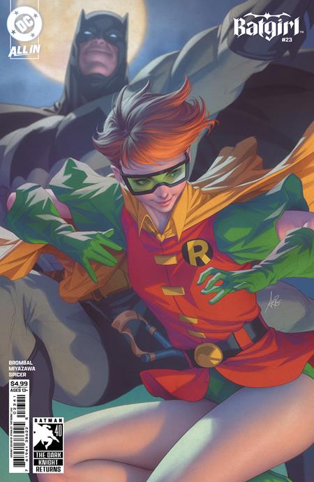 Batgirl #23 Cvr D Stanley Artgerm Lau Dark Knight Returns 40th Anniversary Card Stock Var (Batman Bad Seeds)