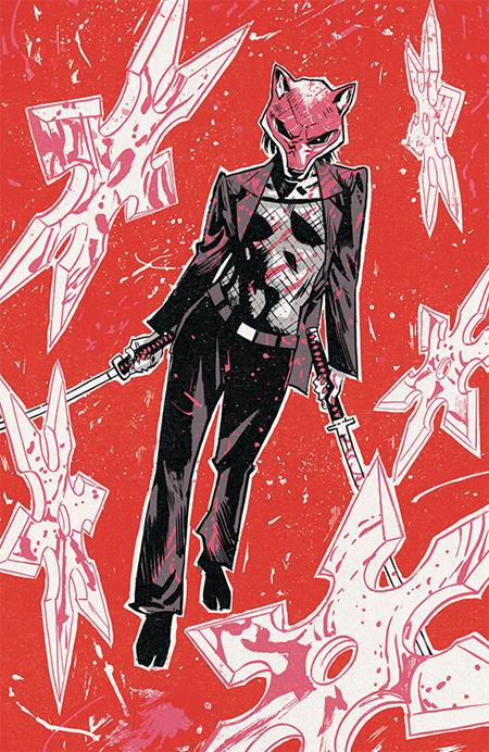 Exquisite Corpses Fox Mask Killer #1 (of 5) Cvr C Michael Walsh Polybagged with Collectible Card Var (MR)