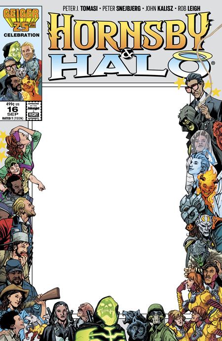 Hornsby & Halo #16 Cvr C Blank Sketch Var