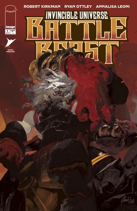 Invincible Universe Battle Beast #1 9th Ptg