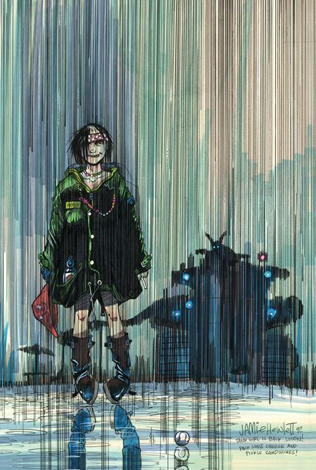 Tank Girl Blue Helmet Summer Special #1 (One Shot) Cvr C Jamie Hewlett Virgin Cardstock Var (MR)