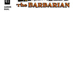 Thundarr the Barbarian #1 Cvr G Blank Authentix Var