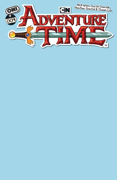 ADVENTURE TIME (2025) #9 - Blank Sketch Cover (Blue)
