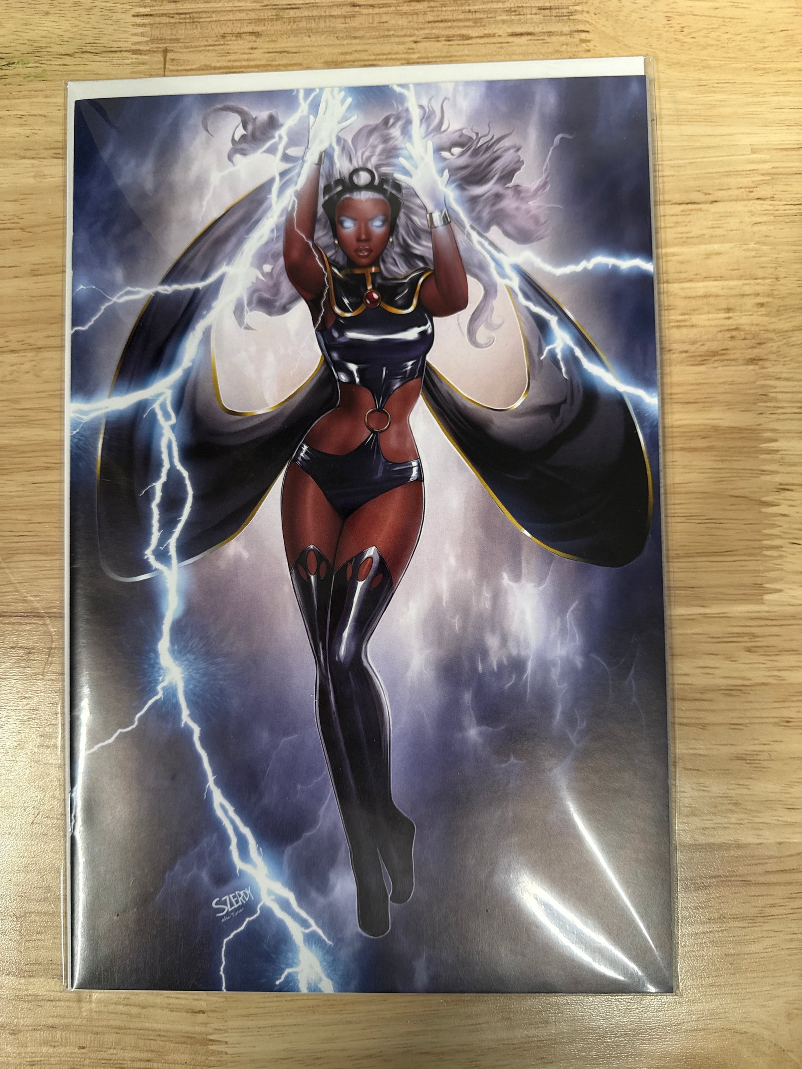Marvel - Storm #2 - Paper Virgin - Variant Edition (Cover Art by Nathan Szerdy)