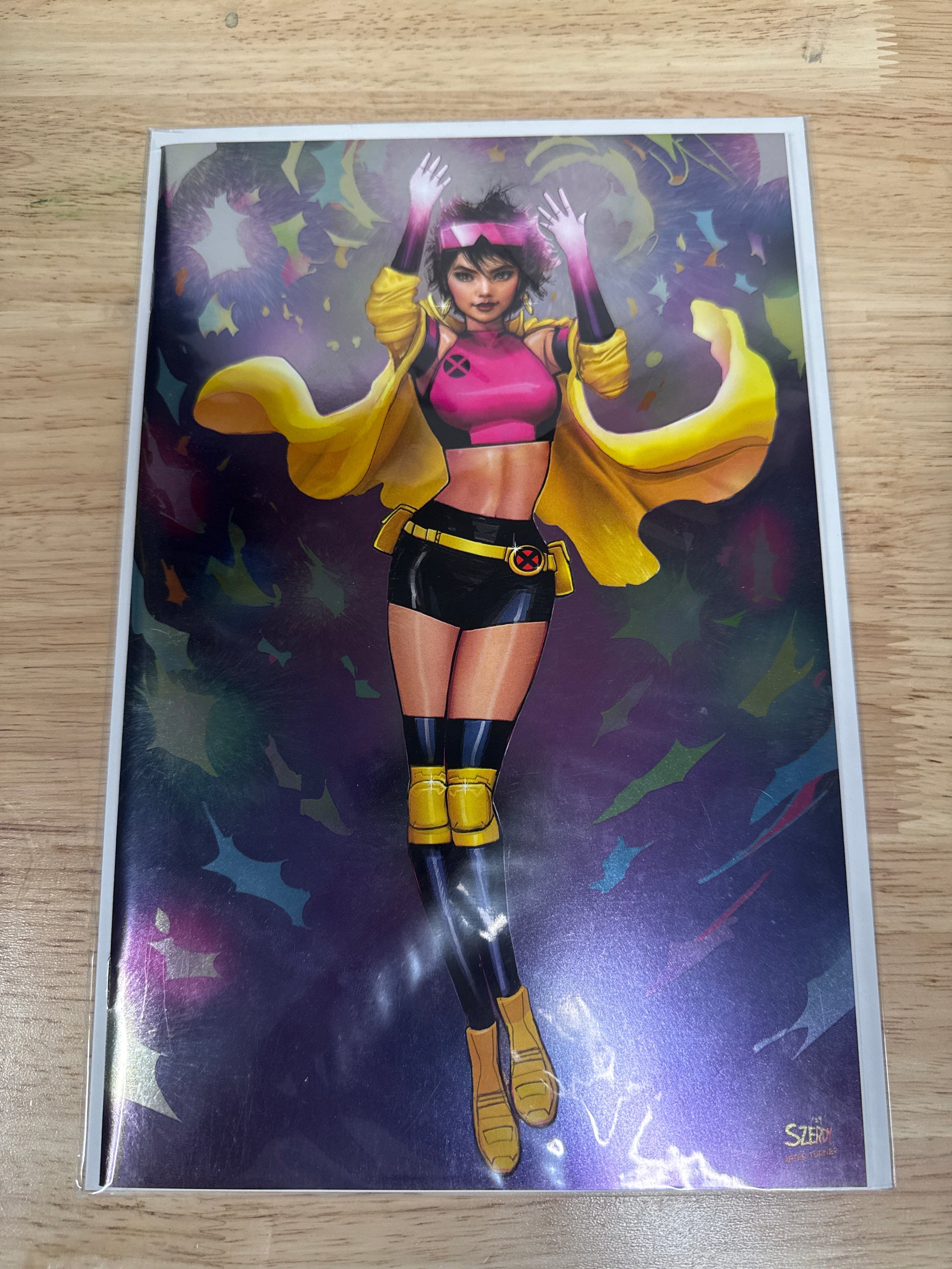 Marvel - Uncanny XMen - Jubilee - Foil Virgin (Cover by Nathan Szerdy)