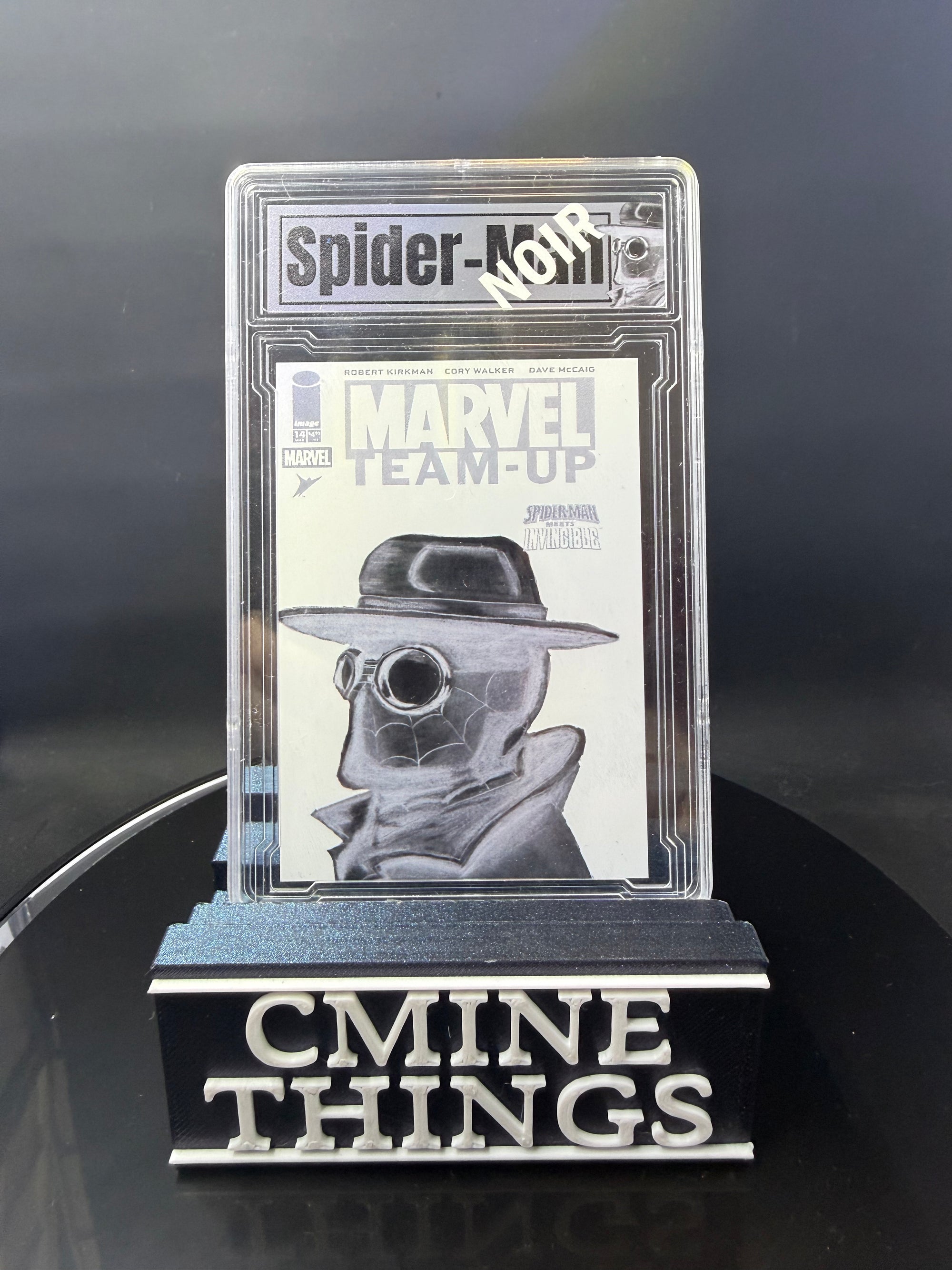 ChefBenChef: Spider-Noir - Original Fan Art - Slabbed Metal Print