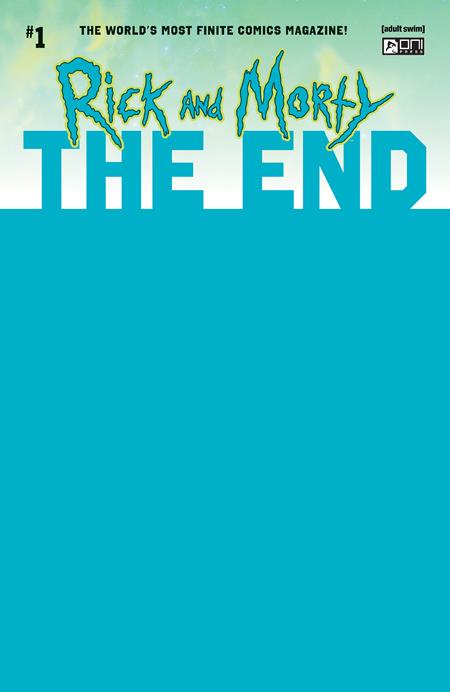 RICK AND MORTY THE END #1 - CVR D BLUE SKETCH VAR
