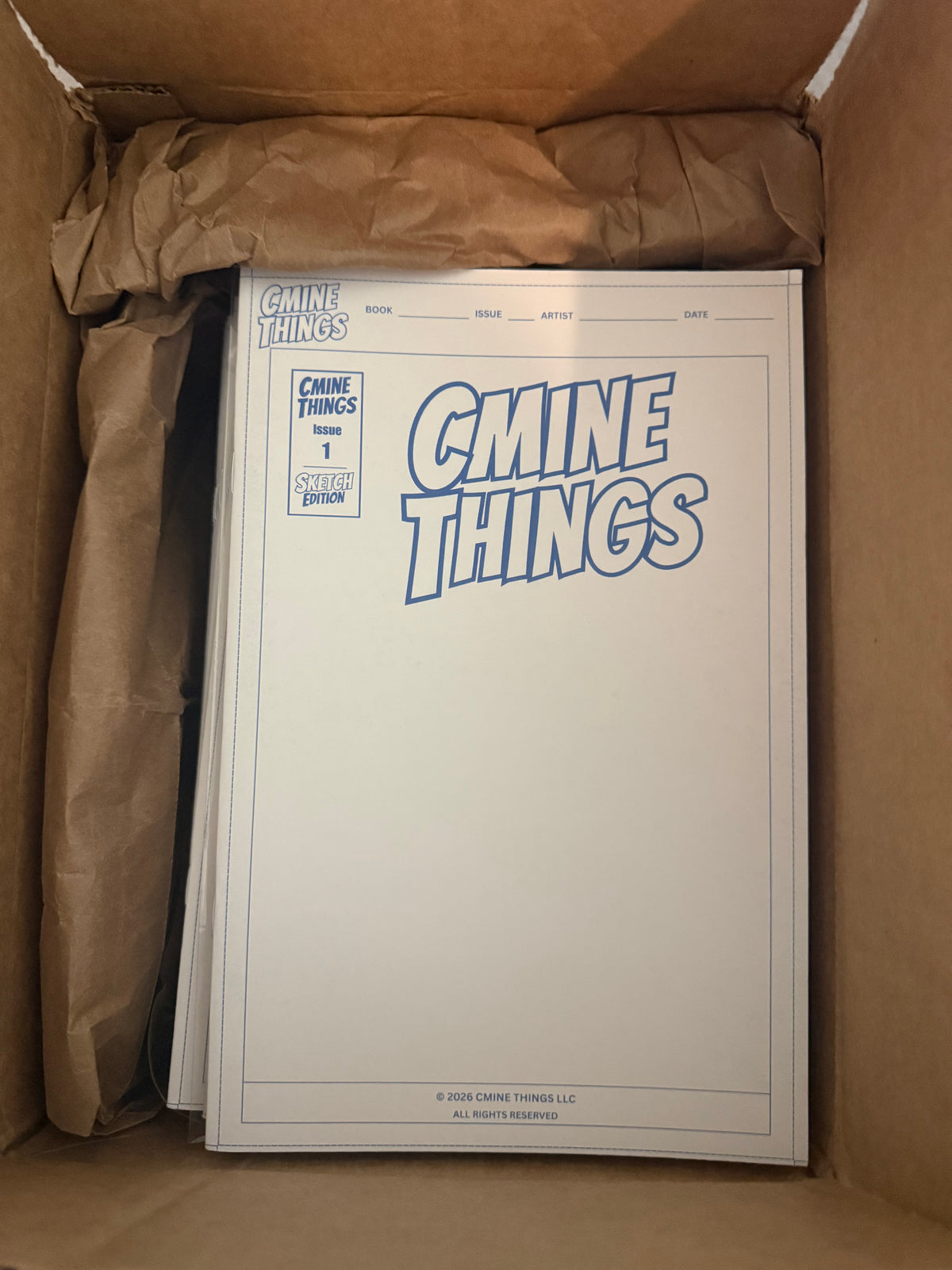 Cmine Things - Sketch Book - x5